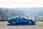Porsche 911 Targa 4S 2016 года (UK)